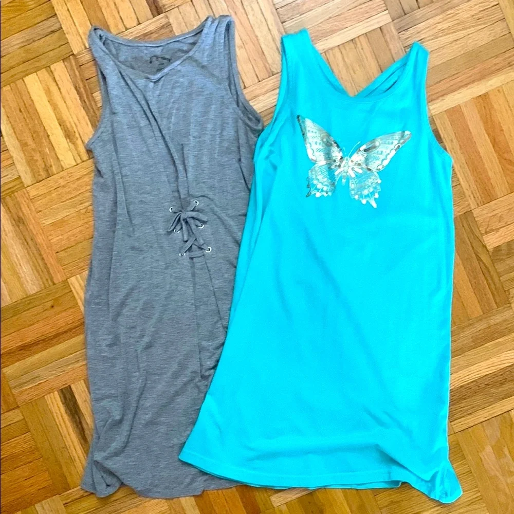 Girls Size 7/8 - Pair of Sleeveless Dresses
